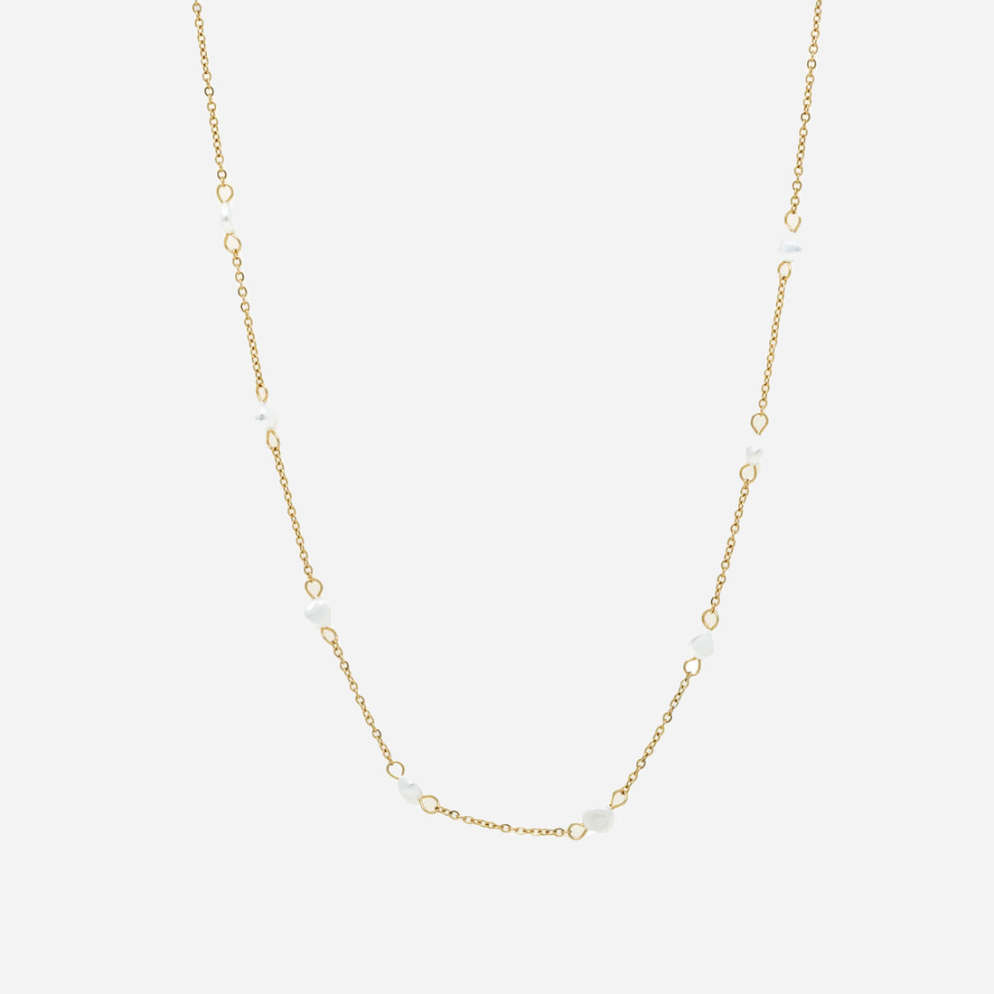 Pearl Chain Necklace - SOMIY