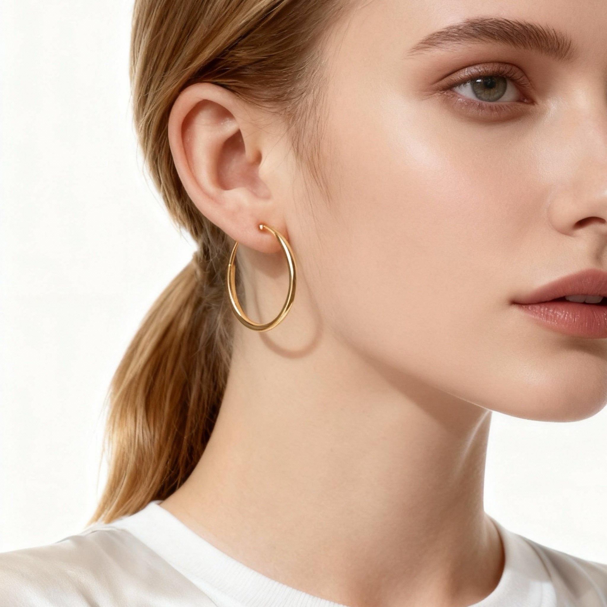 Minimalist Hoop Clip-On Hoop Earring