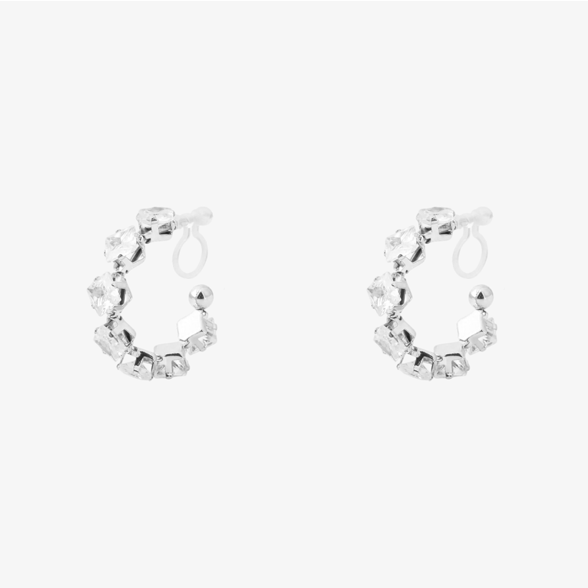 hoop clip-on earrings by SOMIY – pain-free non-pierced jewelry for everyday wear