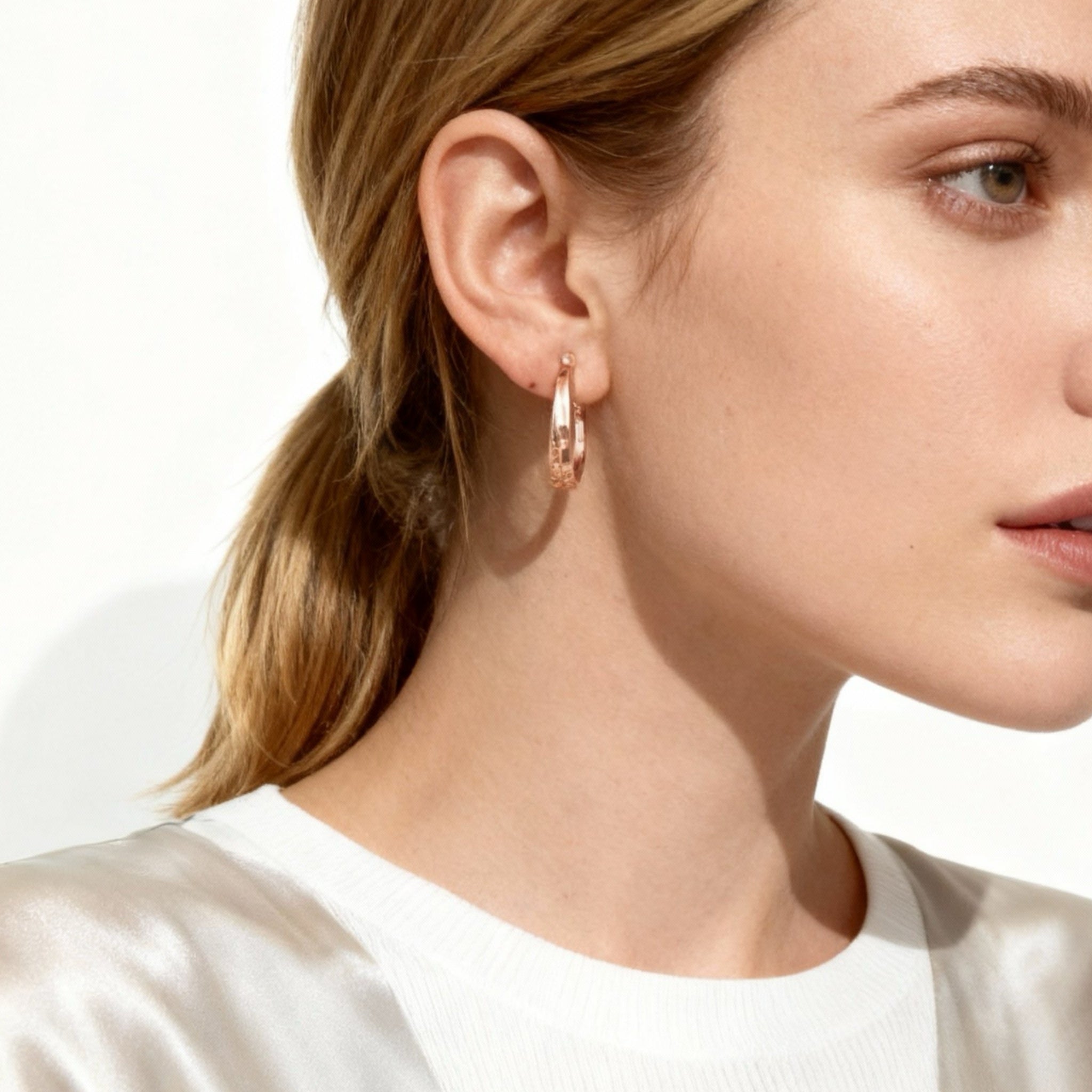 Duo-Hoops Clip-On Earrings