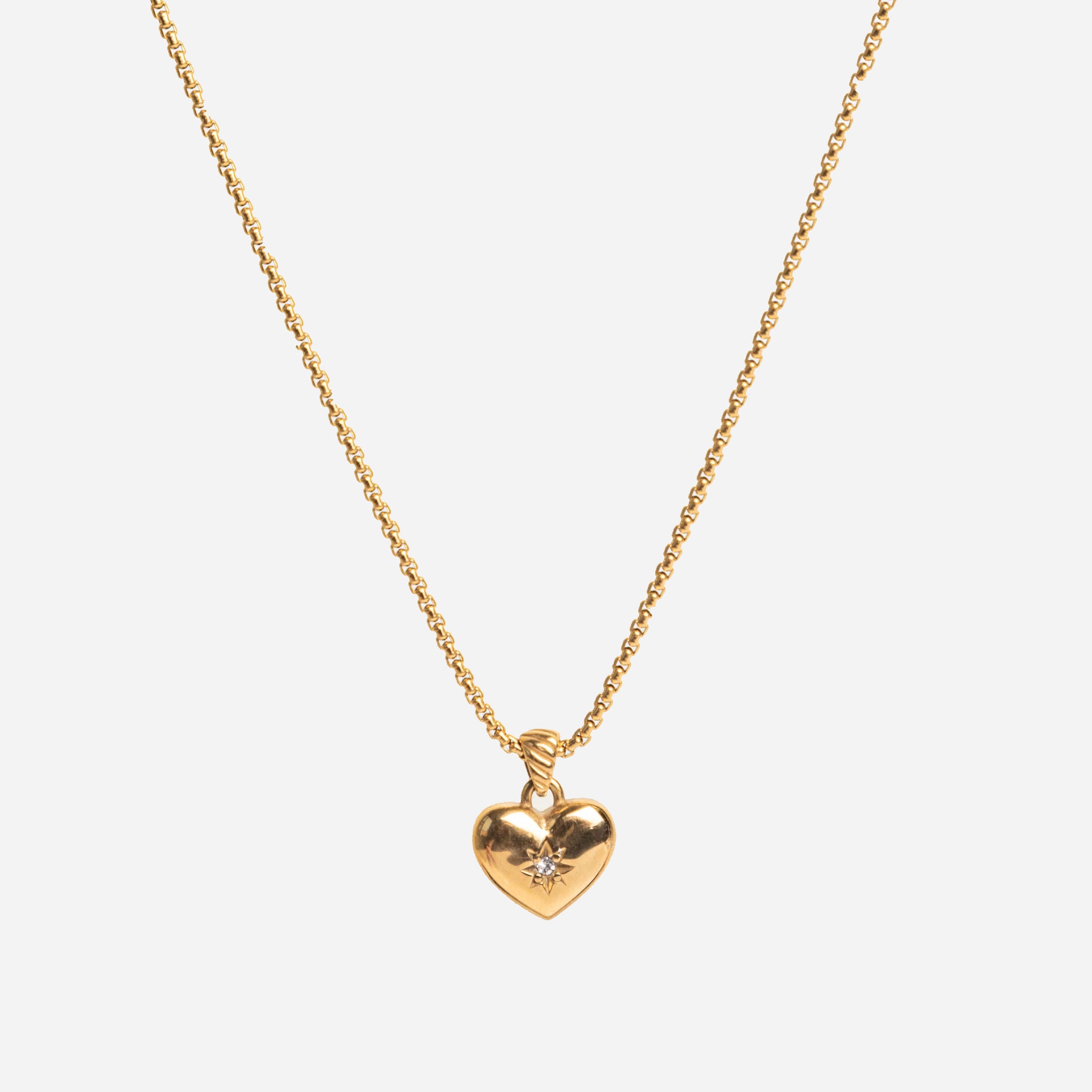 Heart Metal Necklace - SOMIY