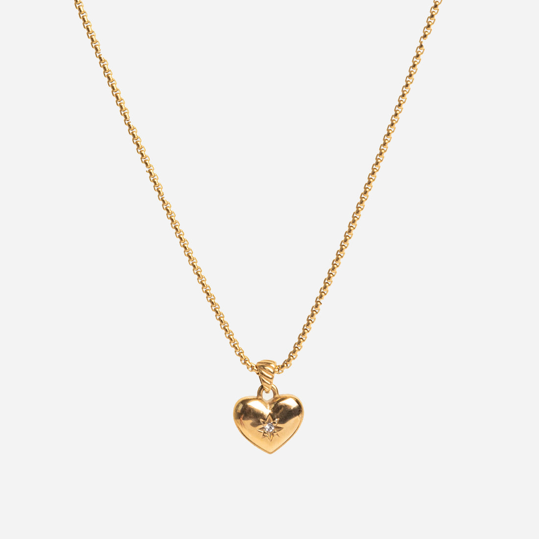 Heart Metal Necklace - SOMIY