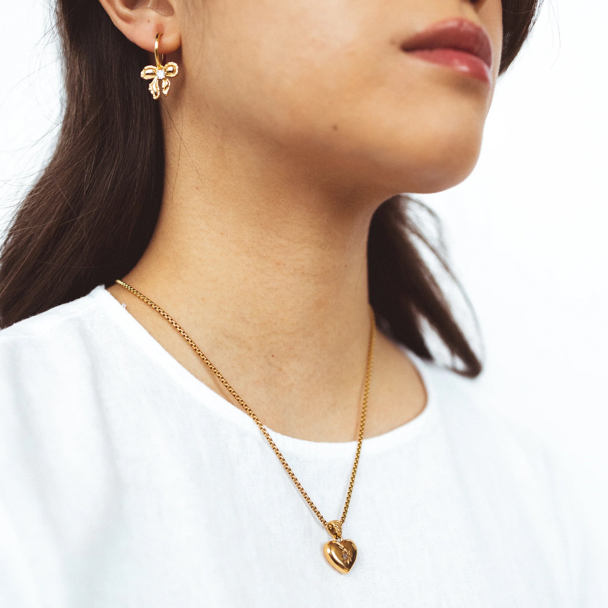 Heart Metal Necklace - SOMIY