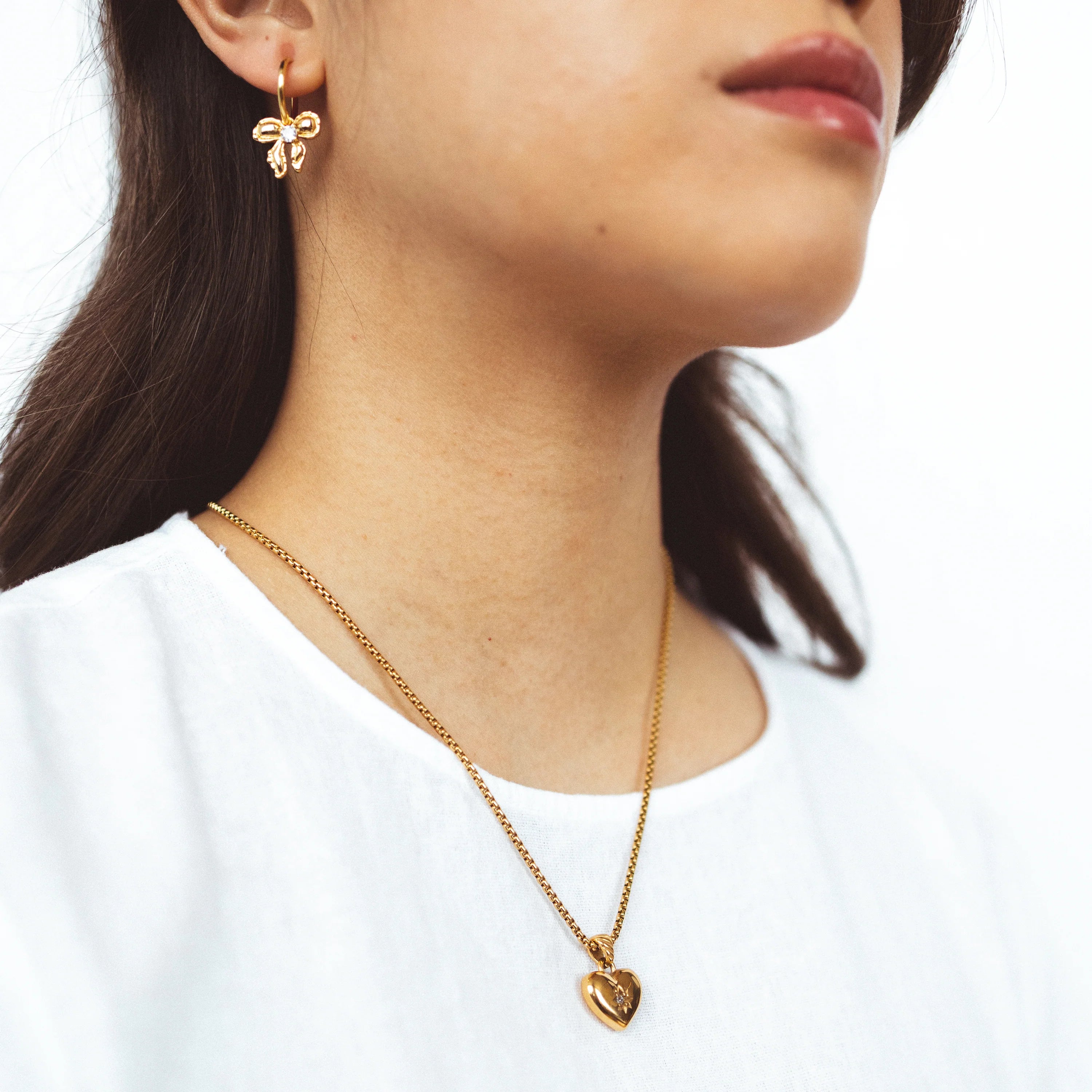 Heart Metal Necklace - SOMIY