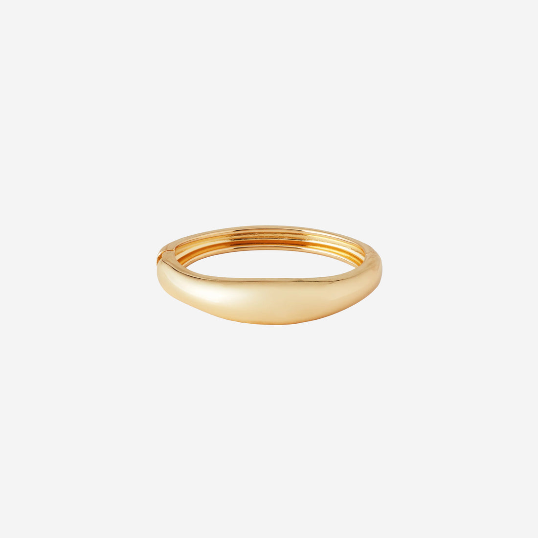Sleek Solid Minimalist Bangle（Bracelets） - SOMIY