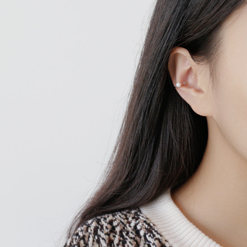 nan by SOMIY | S925 Sterling Silver Ear Cuff Jewelry