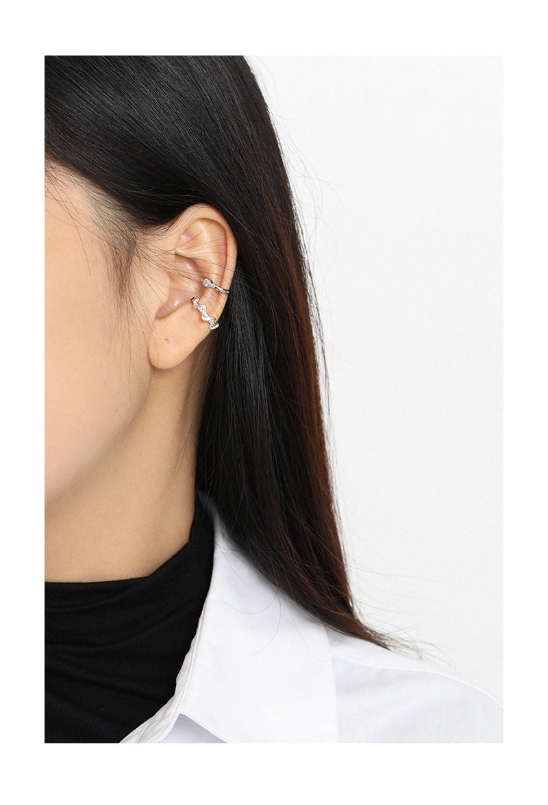 nan by SOMIY | S925 Sterling Silver Ear Cuff Jewelry