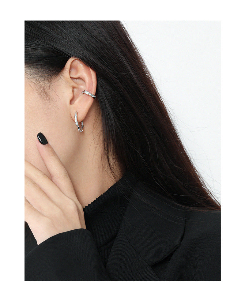 nan by SOMIY | S925 Sterling Silver Ear Cuff Jewelry