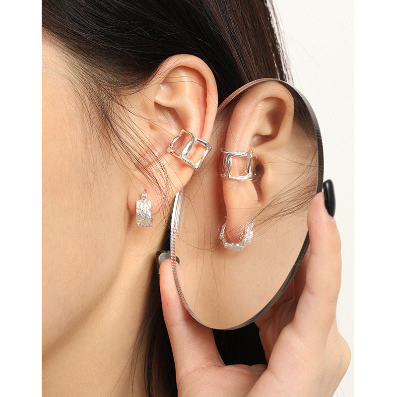 nan by SOMIY | S925 Sterling Silver Ear Cuff Jewelry