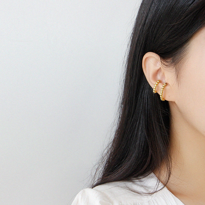 nan by SOMIY | S925 Sterling Silver Ear Cuff Jewelry