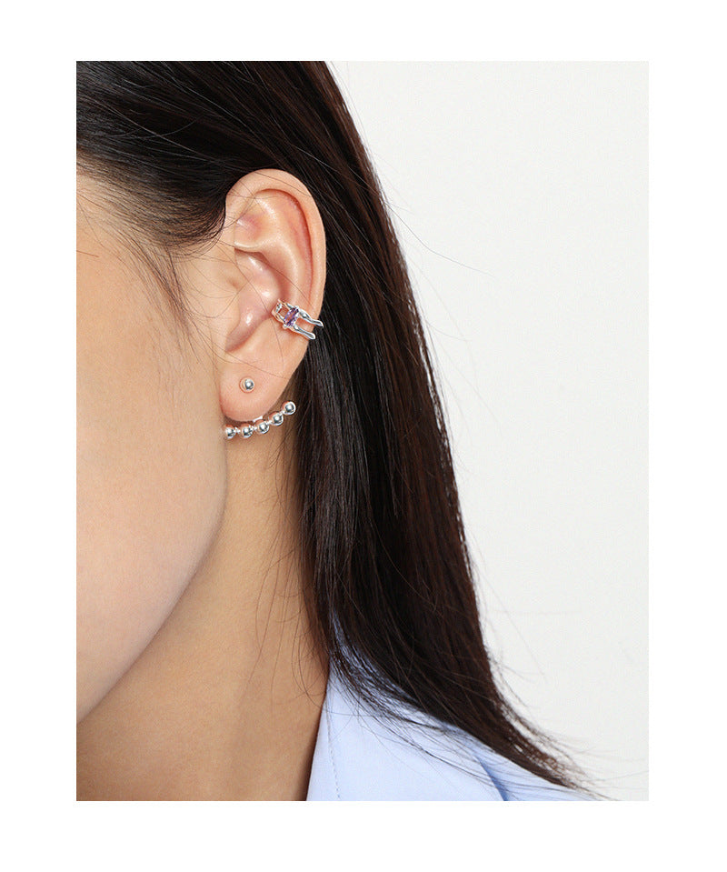 nan by SOMIY | S925 Sterling Silver Ear Cuff Jewelry