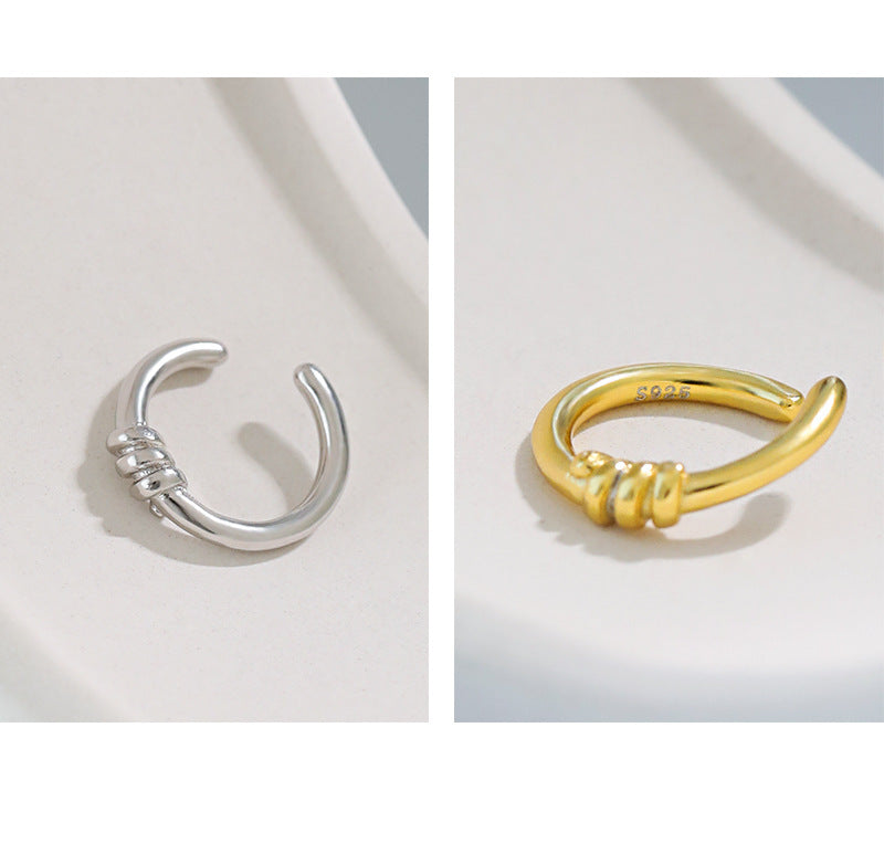 nan by SOMIY | S925 Sterling Silver Ear Cuff Jewelry