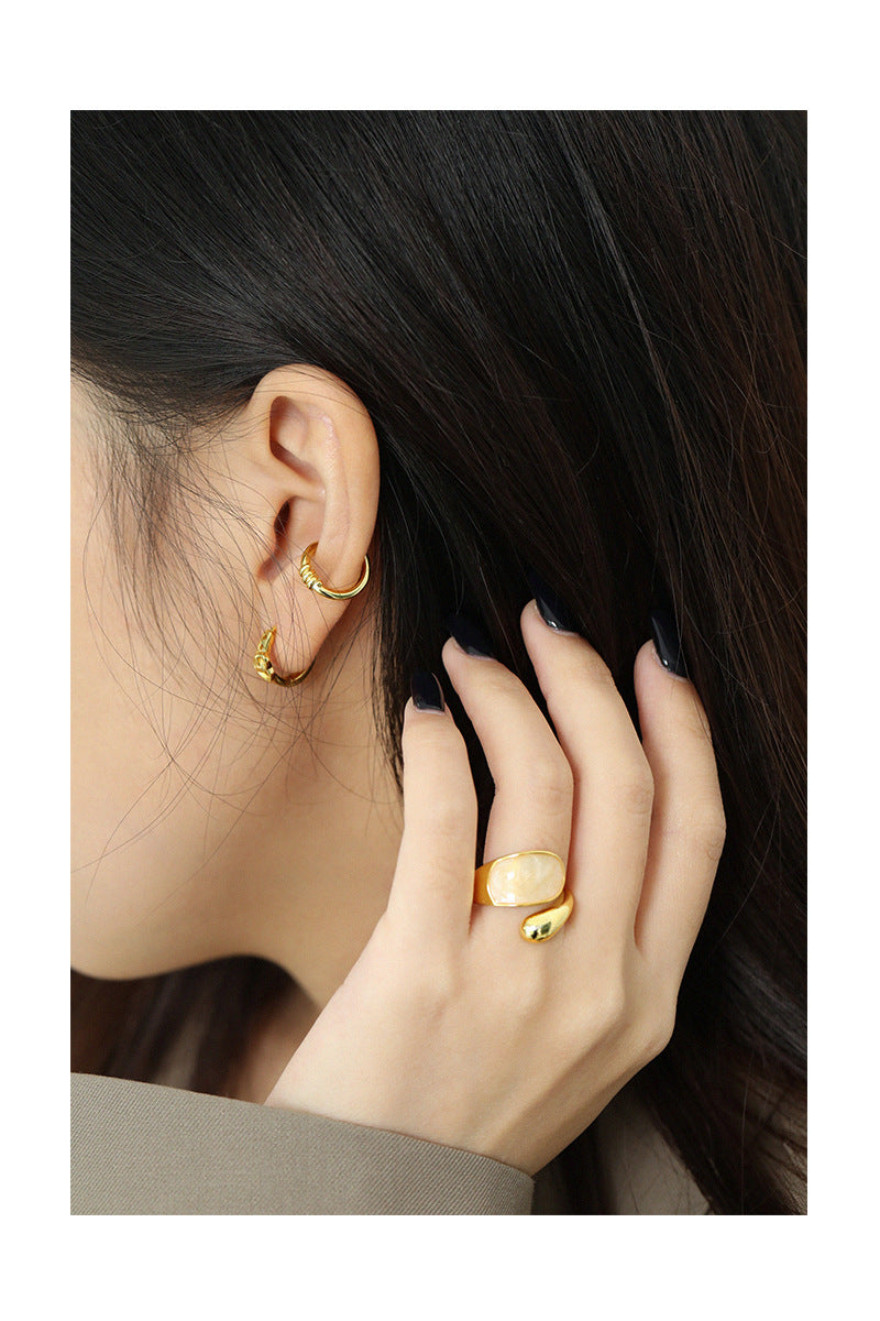 nan by SOMIY | S925 Sterling Silver Ear Cuff Jewelry