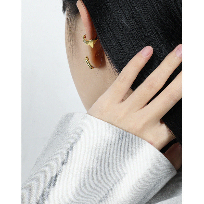 nan by SOMIY | S925 Sterling Silver Ear Cuff Jewelry