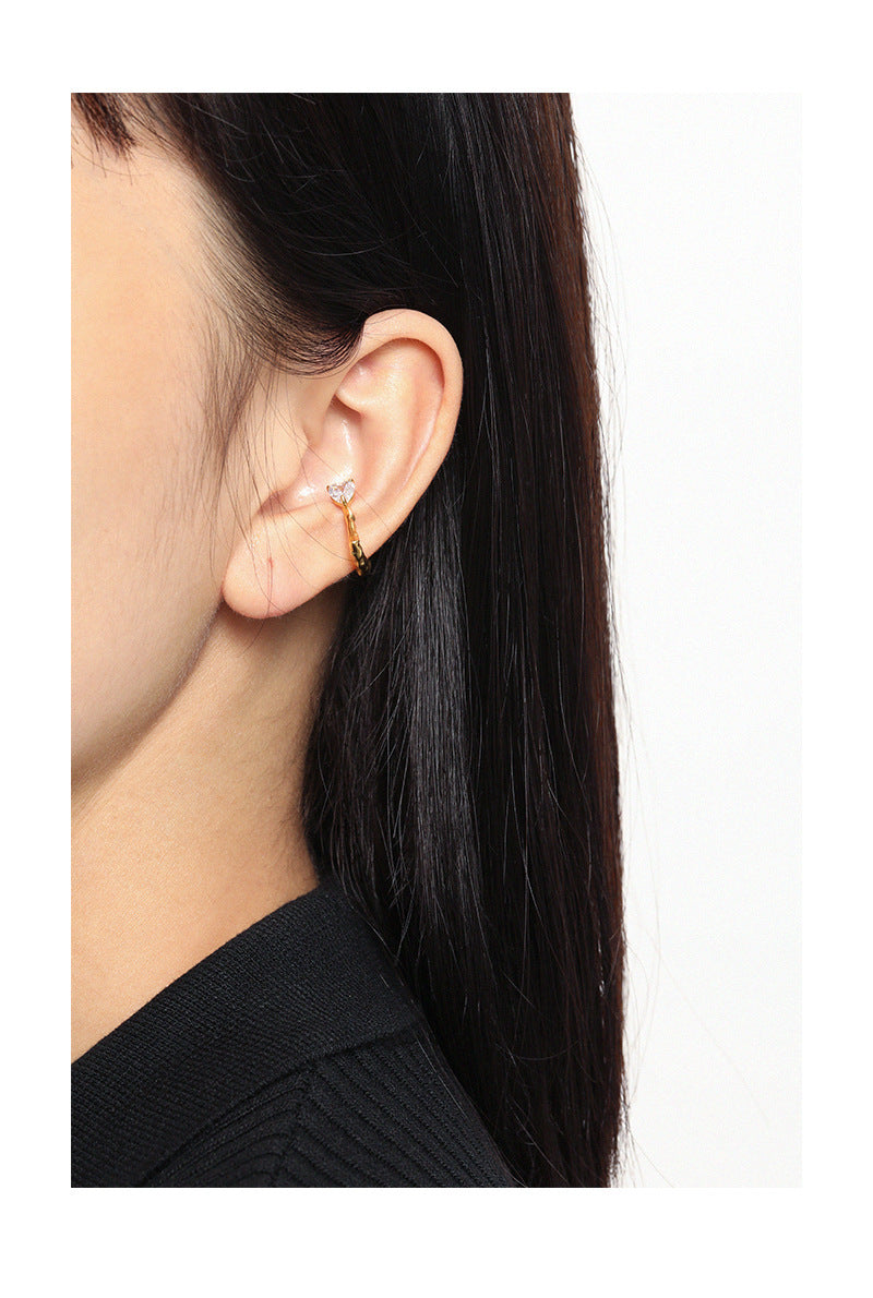 nan by SOMIY | S925 Sterling Silver Ear Cuff Jewelry
