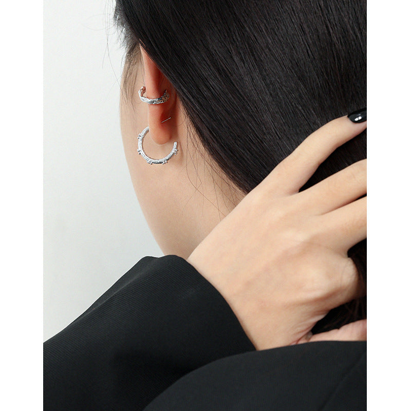 nan by SOMIY | S925 Sterling Silver Ear Cuff Jewelry