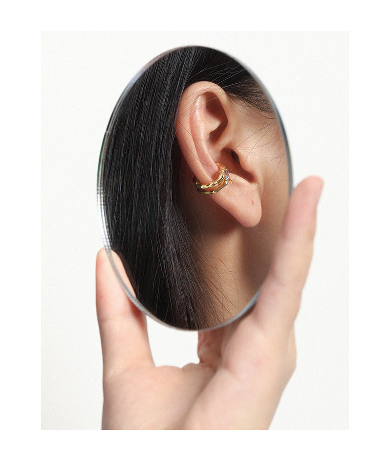 nan by SOMIY | S925 Sterling Silver Ear Cuff Jewelry