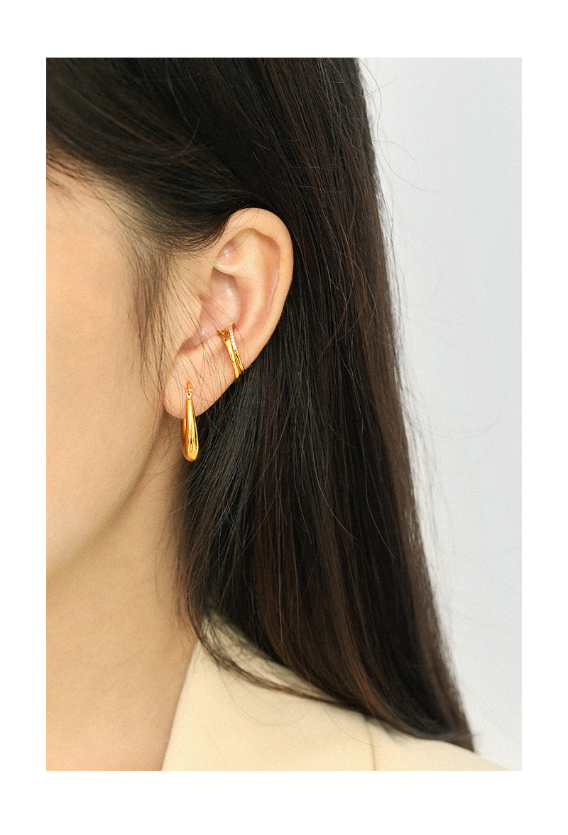 nan by SOMIY | S925 Sterling Silver Ear Cuff Jewelry