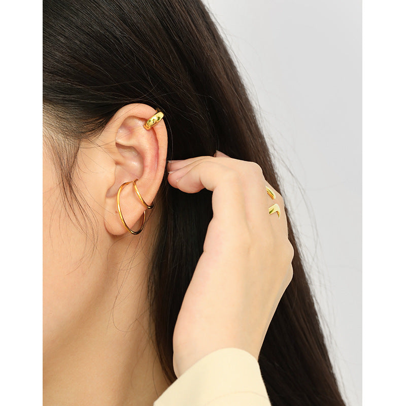 nan by SOMIY | S925 Sterling Silver Ear Cuff Jewelry