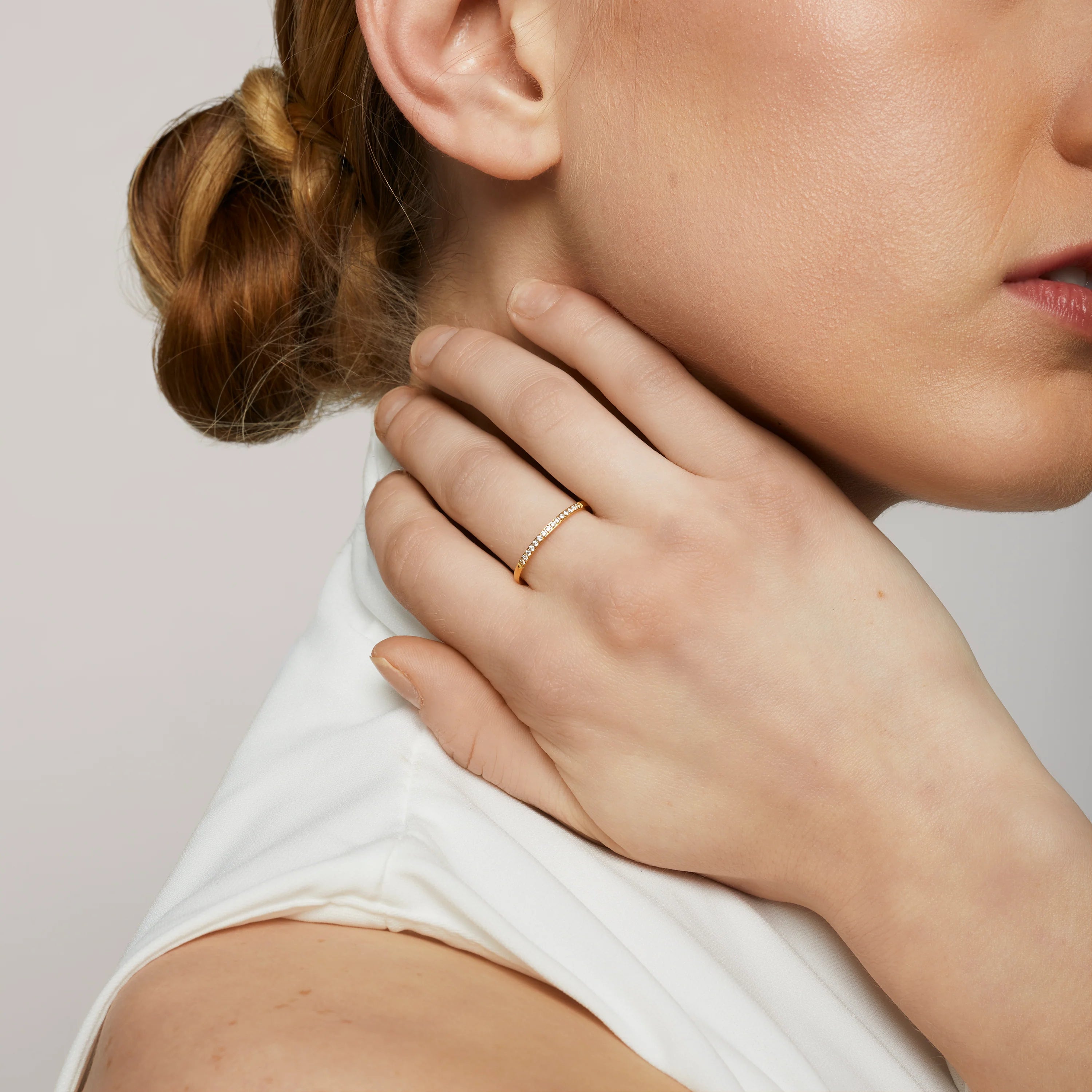 Pavé Band Ring - SOMIY