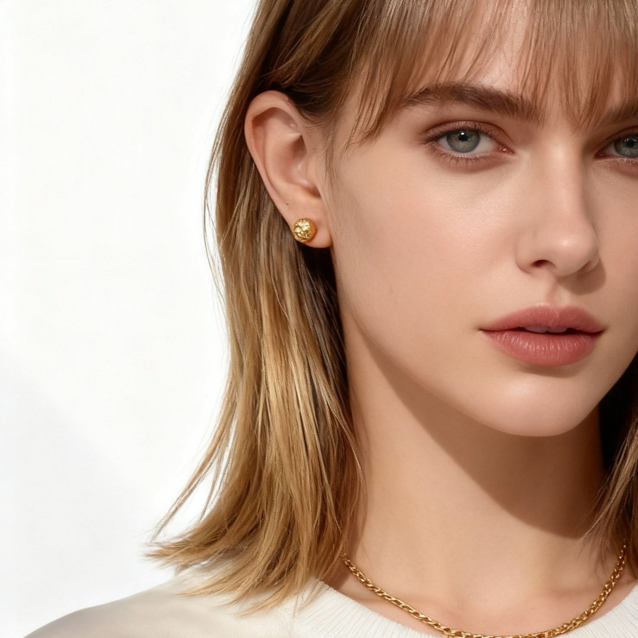 Udo Clip-On Stud Earrings