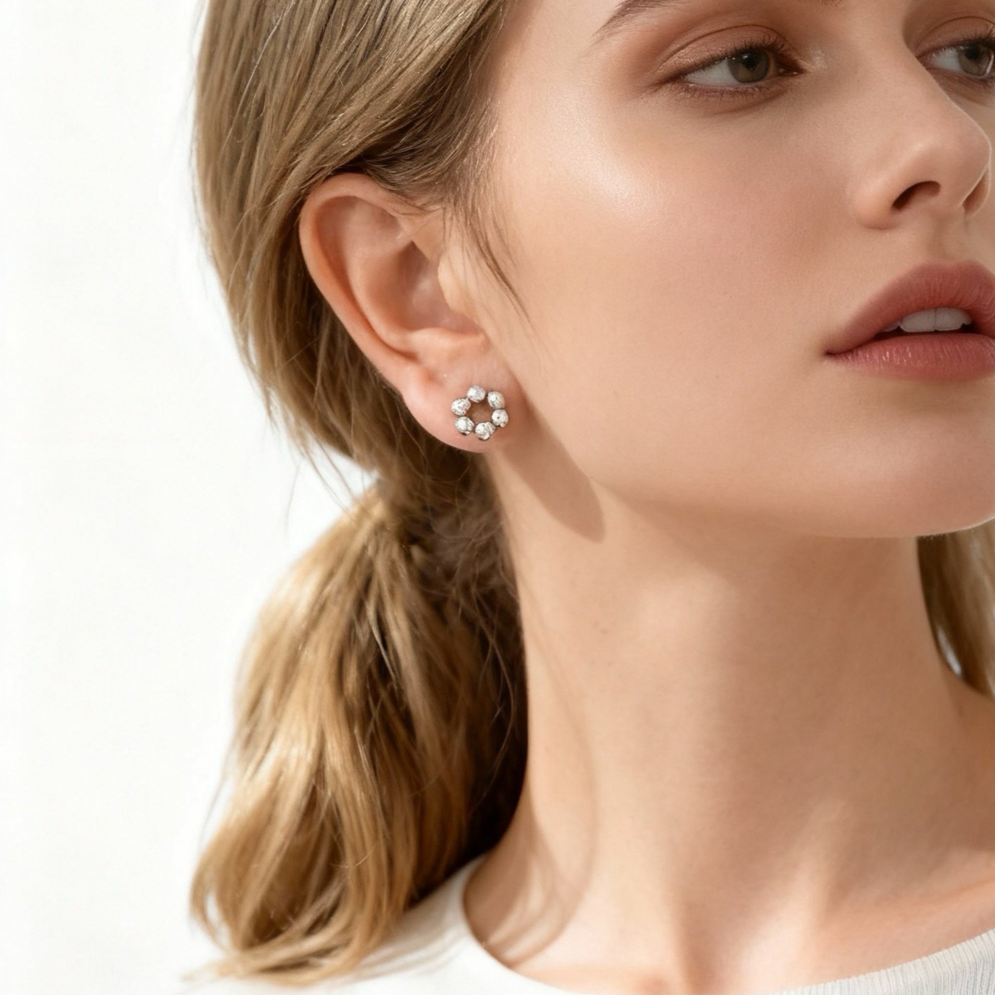 Ball Clip-On Stud Earrings