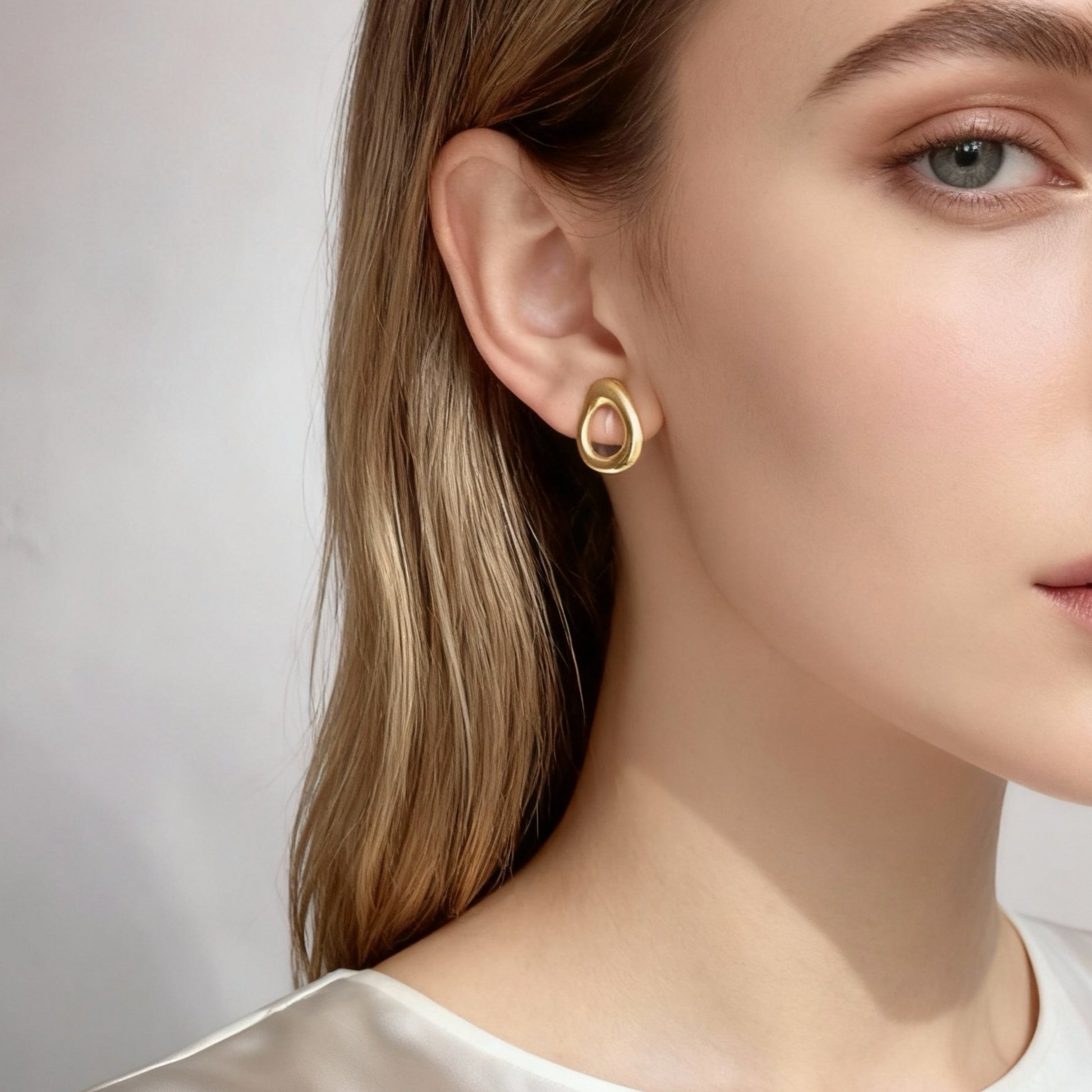 Avocado Clip-On Stud Earrings for non-pierced ears – SOMIY