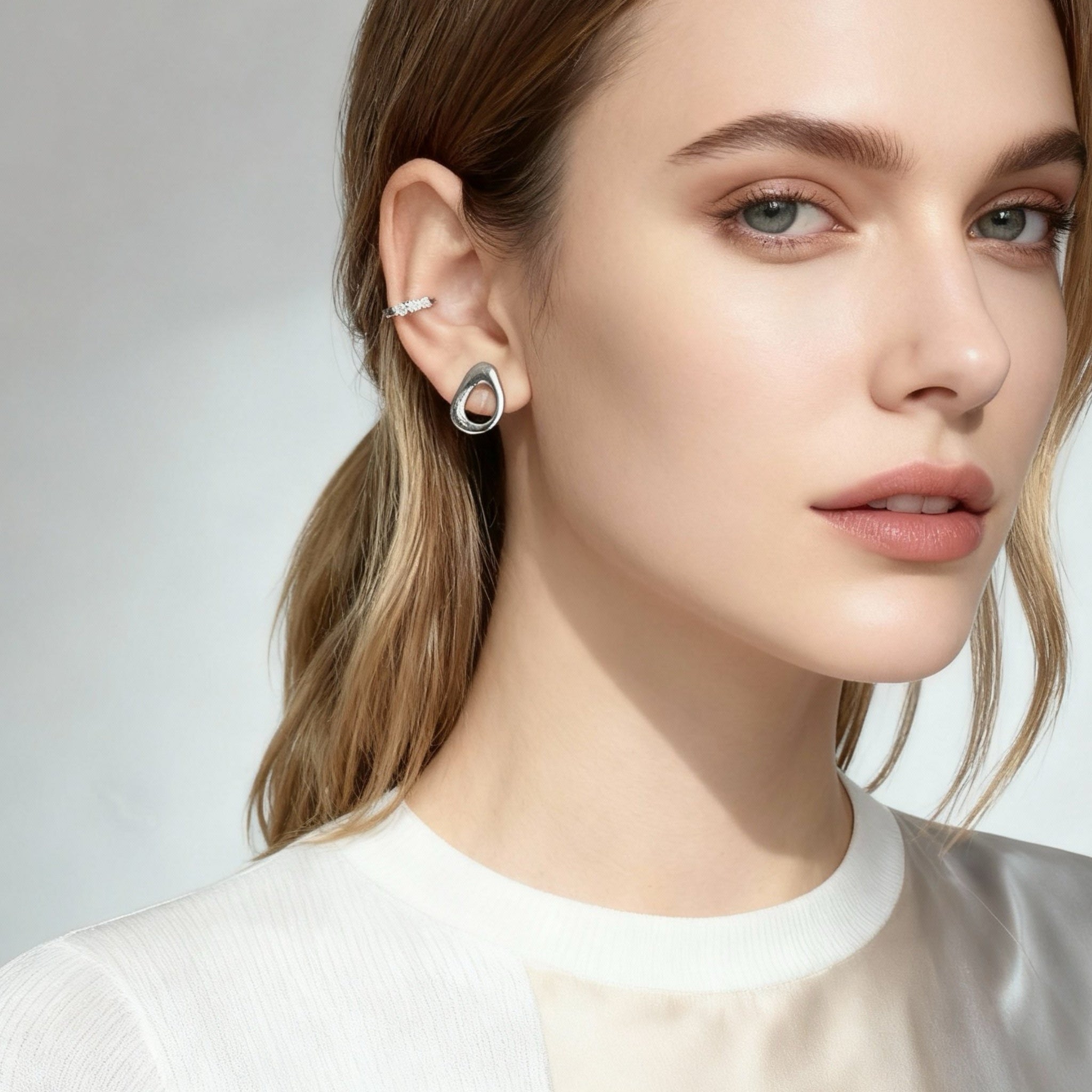 Avocado Clip-On Stud Earrings for non-pierced ears – SOMIY