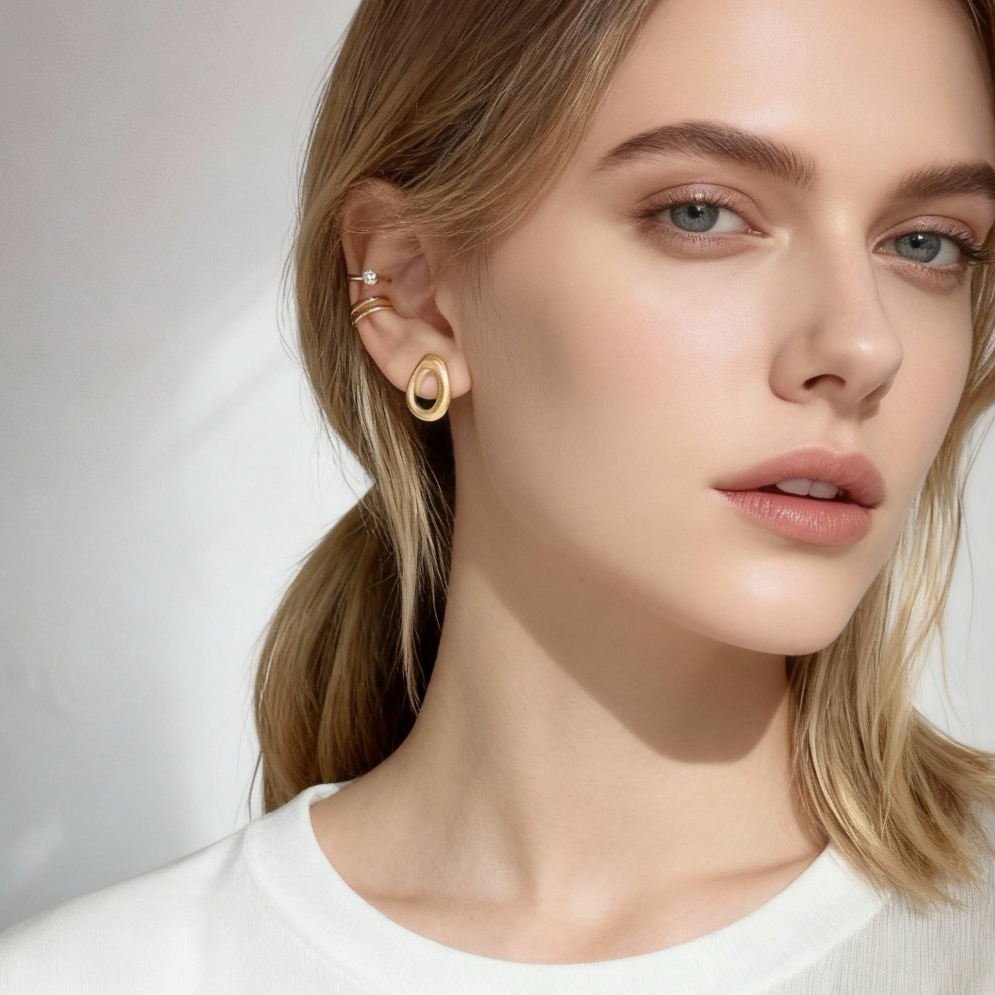 Avocado Clip-On Stud Earrings for non-pierced ears – SOMIY