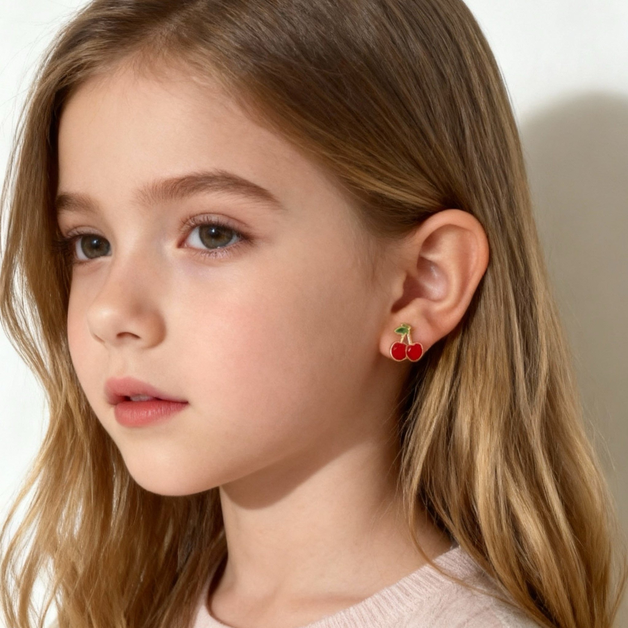 Cherry Cutie Clip On Oorbellen