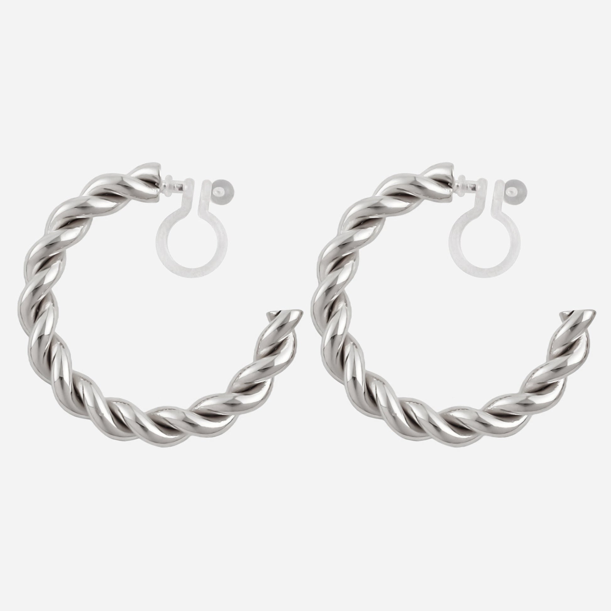 hoop clip-on earrings by SOMIY – pain-free non-pierced jewelry for everyday wear