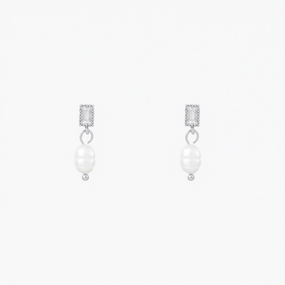 Radiant Freshwater Pearl Clip-On Earrings