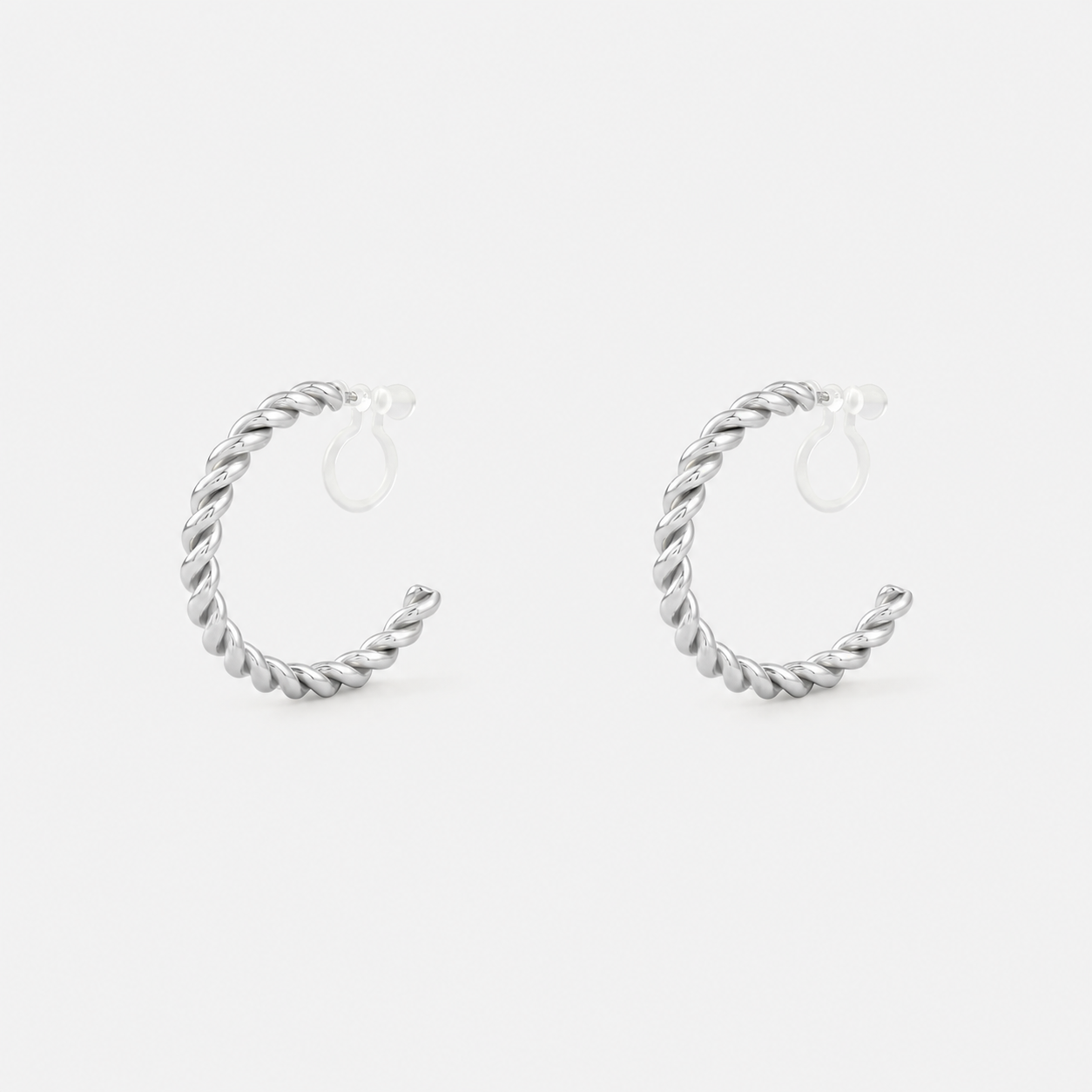 Small Spiral Hoop Clip-On Earrings image by SOMIY