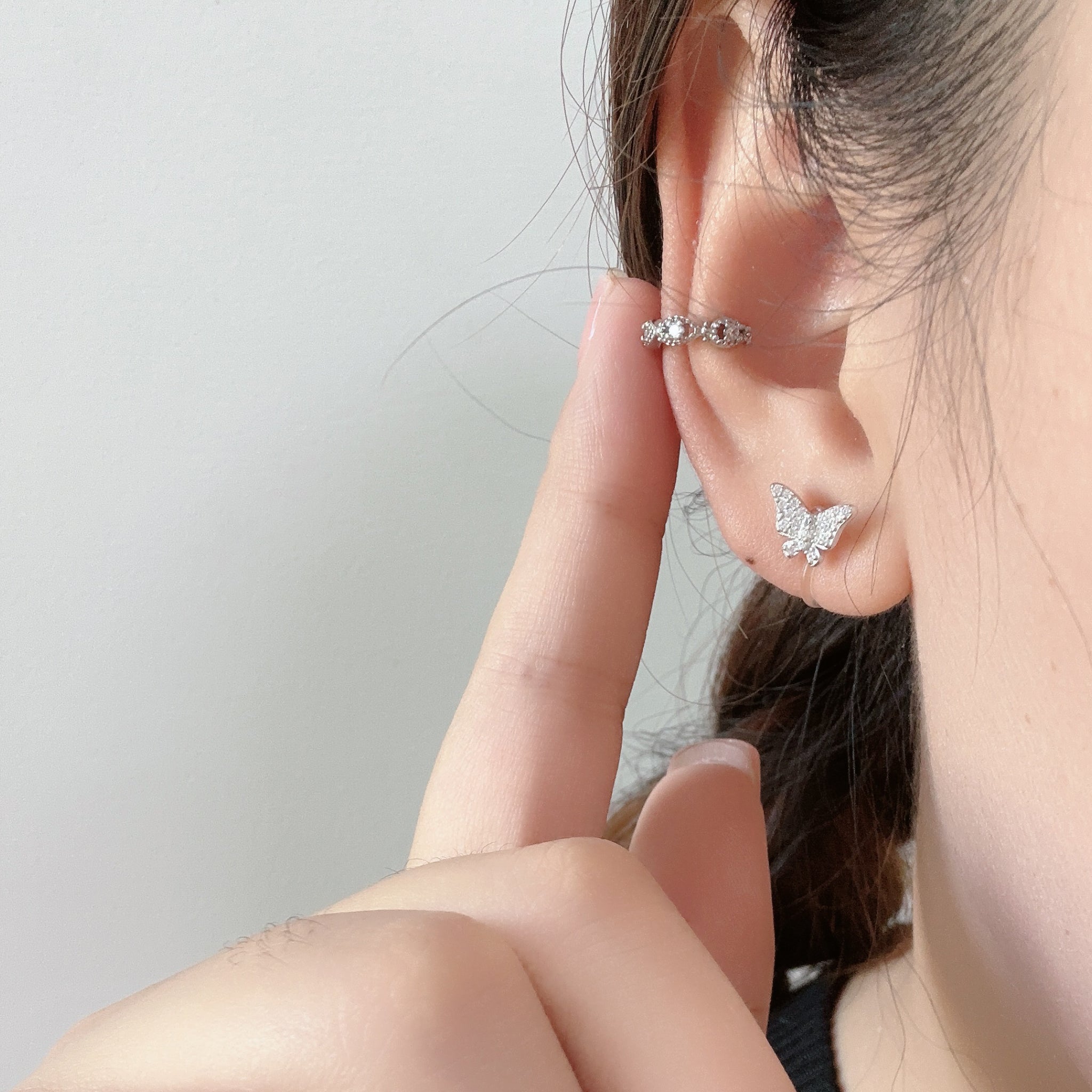 stud clip-on earrings by SOMIY – pain-free non-pierced jewelry for everyday wear