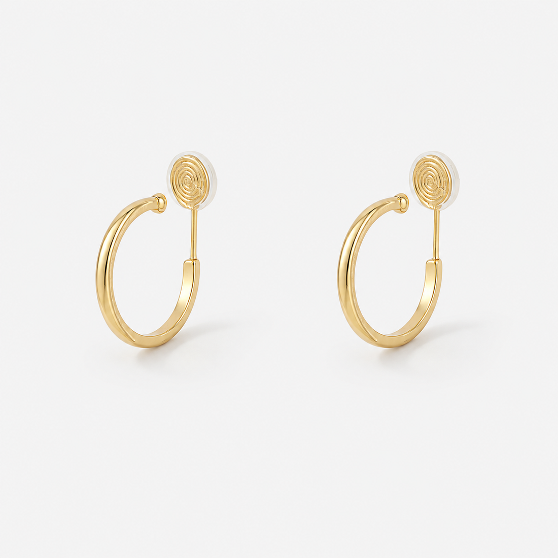 Minimalist Hoop Clip-On Hoop Earring by SOMIY