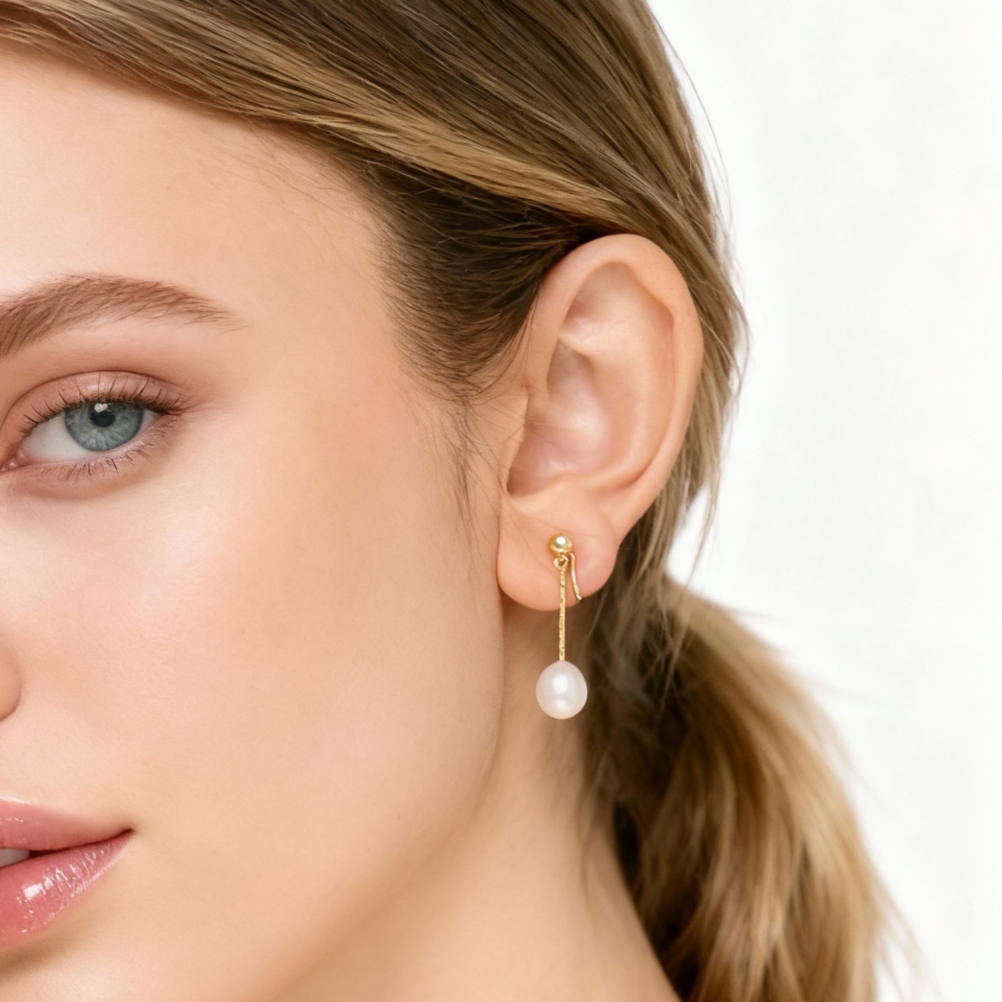 Adriene Pearl Clip-On Earrings