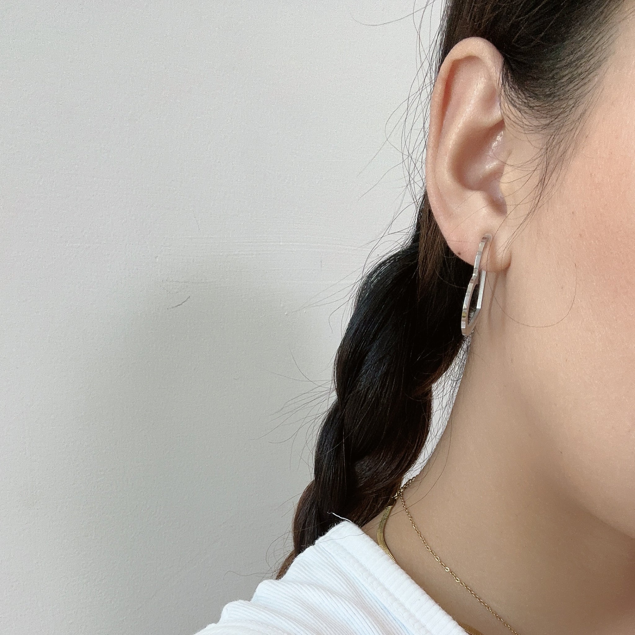 hoop clip-on earrings by SOMIY – pain-free non-pierced jewelry for everyday wear