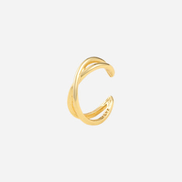 Ear cuff incrociato - Oro