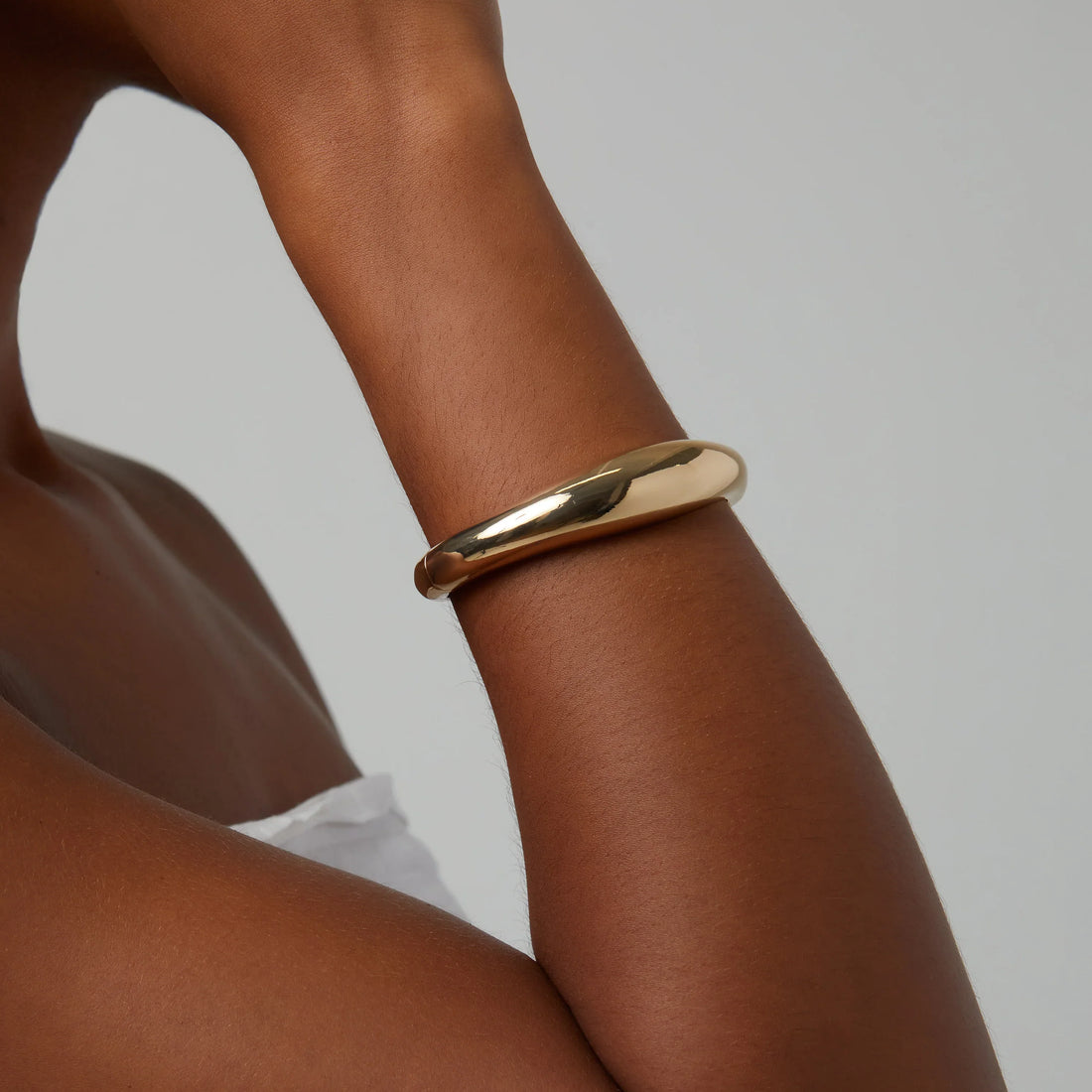 Gold Silverbracelet by SOMIY – elegant adjustable jewelry for daily comfort