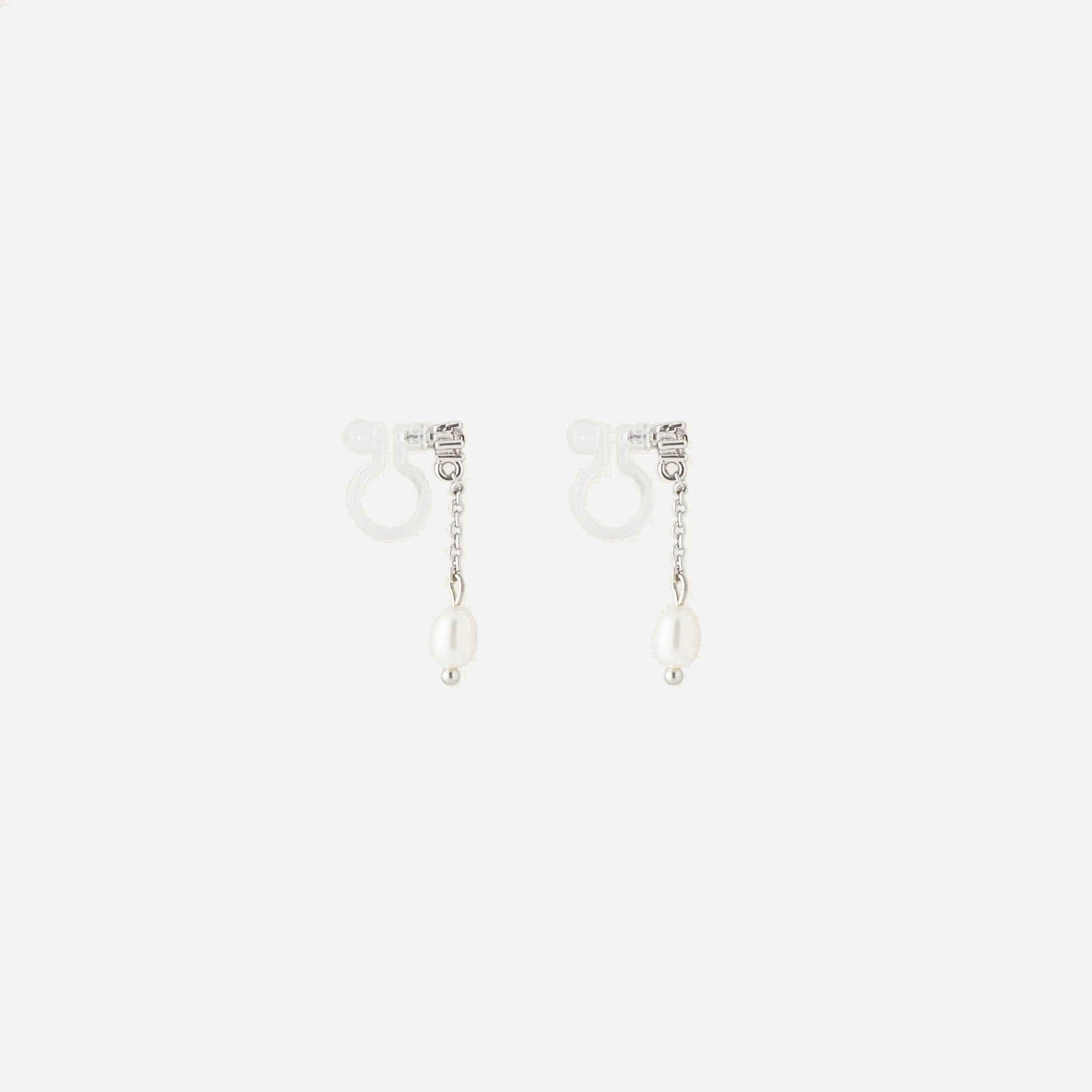 Pearldangle clip-on earrings by SOMIY – pain-free non-pierced jewelry for everyday wear