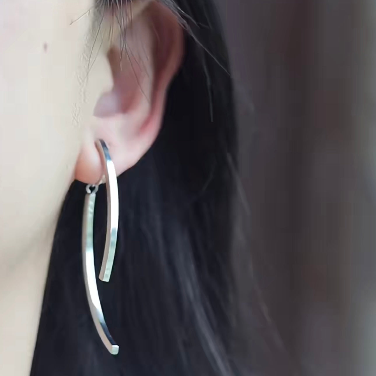 dangle clip-on earrings by SOMIY – pain-free non-pierced jewelry for everyday wear
