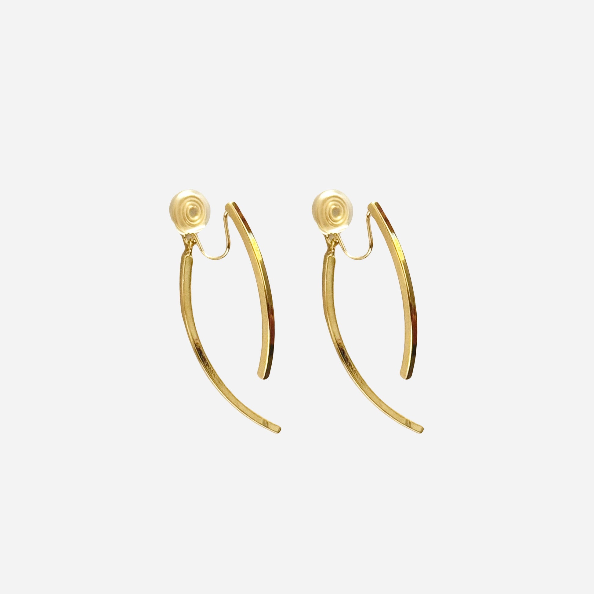 dangle clip-on earrings by SOMIY – pain-free non-pierced jewelry for everyday wear