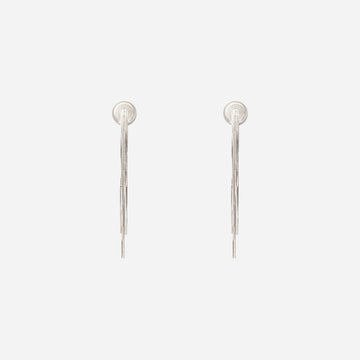 Silverdangle clip-on earrings by SOMIY – pain-free non-pierced jewelry for everyday wear