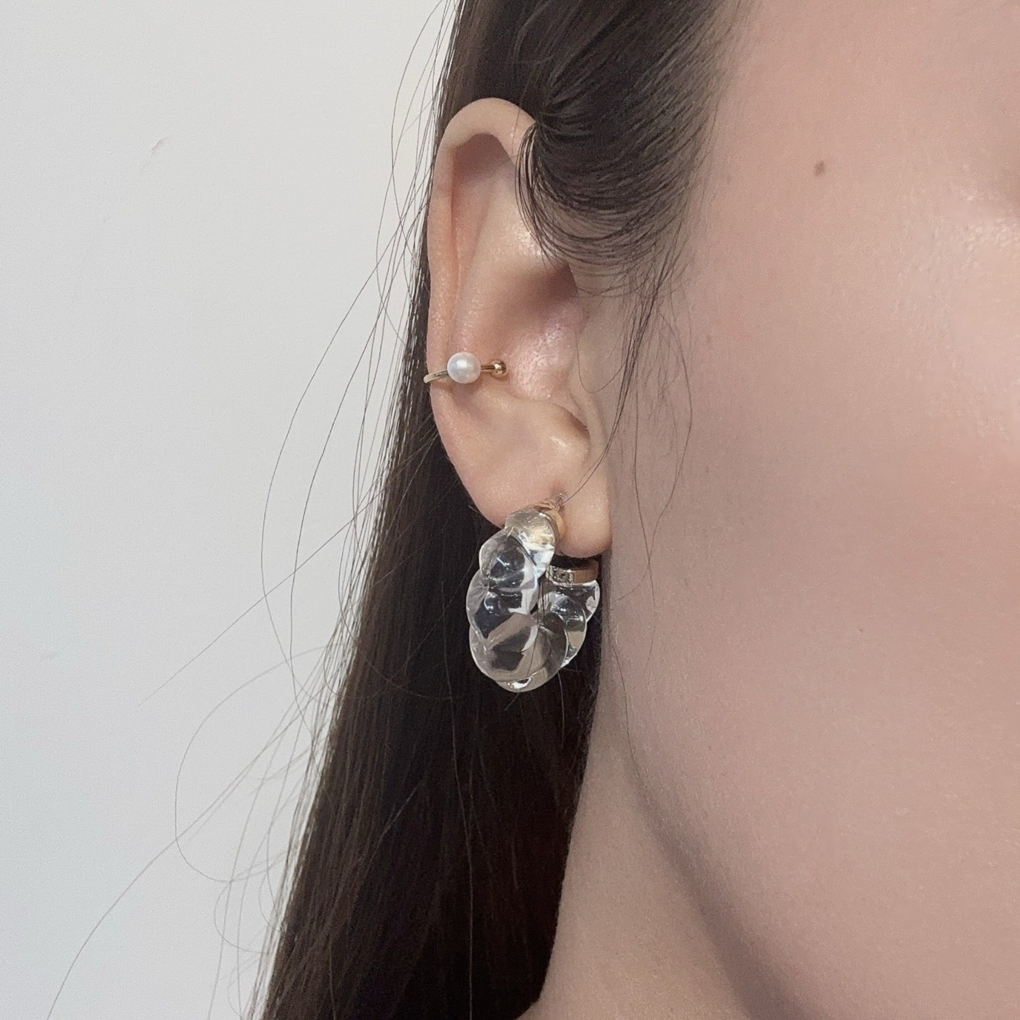 hoop clip-on earrings by SOMIY – pain-free non-pierced jewelry for everyday wear