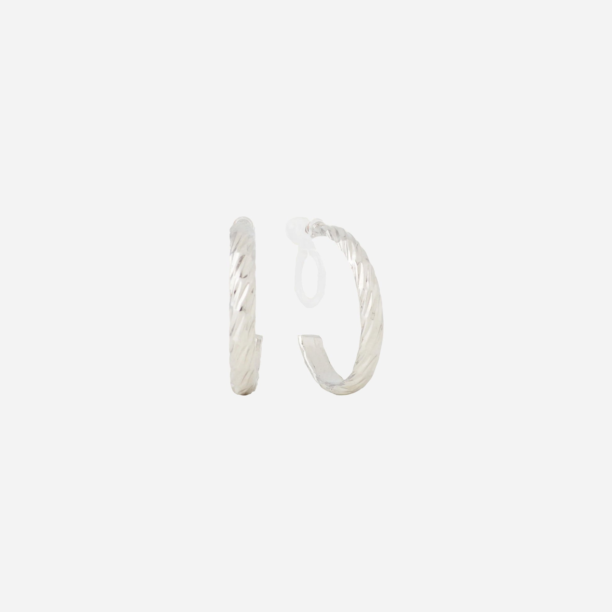 hoop clip-on earrings by SOMIY – pain-free non-pierced jewelry for everyday wear