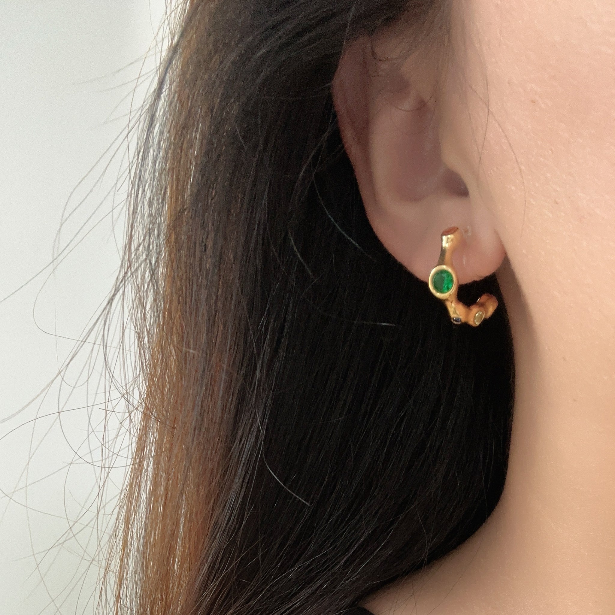 hoop clip-on earrings by SOMIY – pain-free non-pierced jewelry for everyday wear