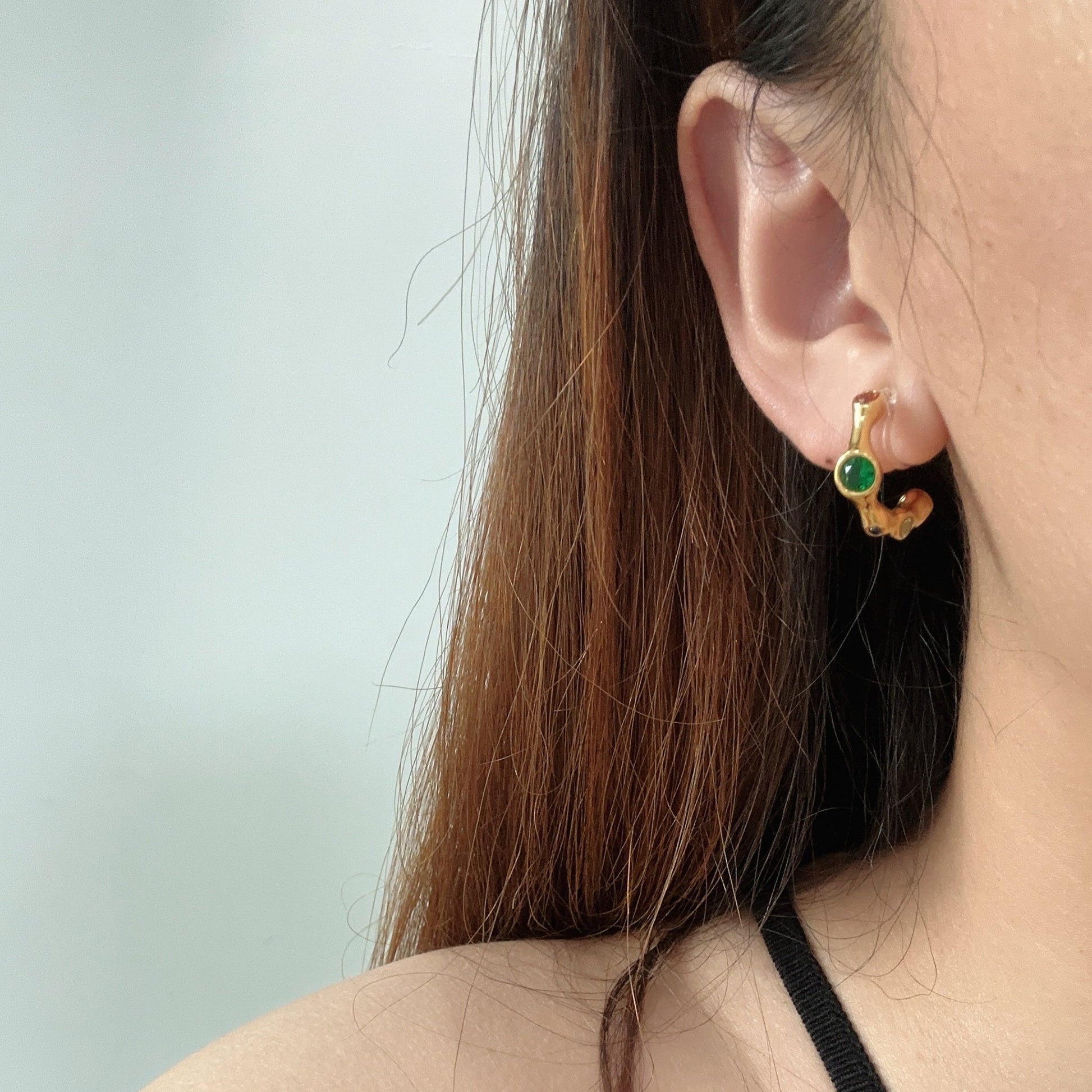 hoop clip-on earrings by SOMIY – pain-free non-pierced jewelry for everyday wear