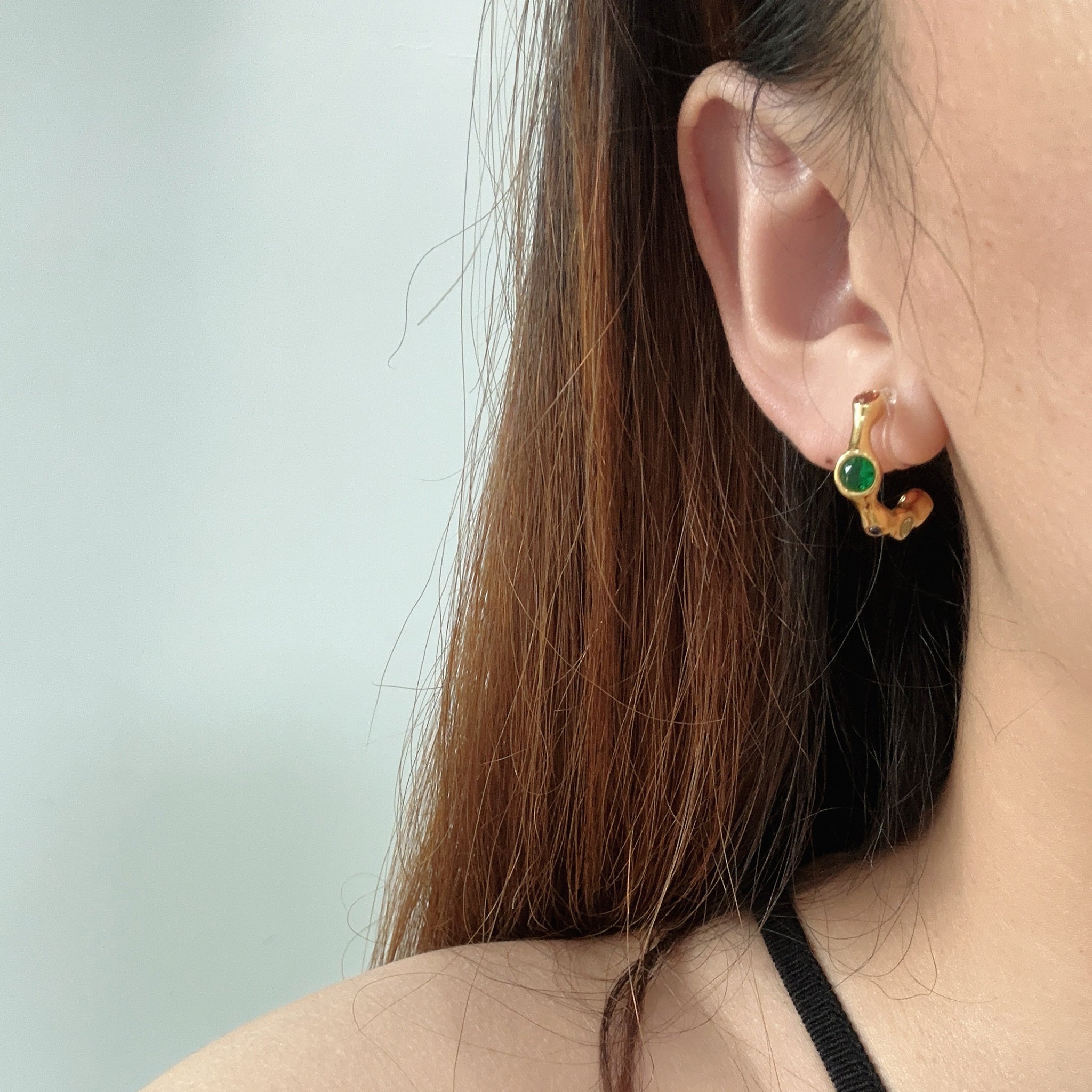 hoop clip-on earrings by SOMIY – pain-free non-pierced jewelry for everyday wear