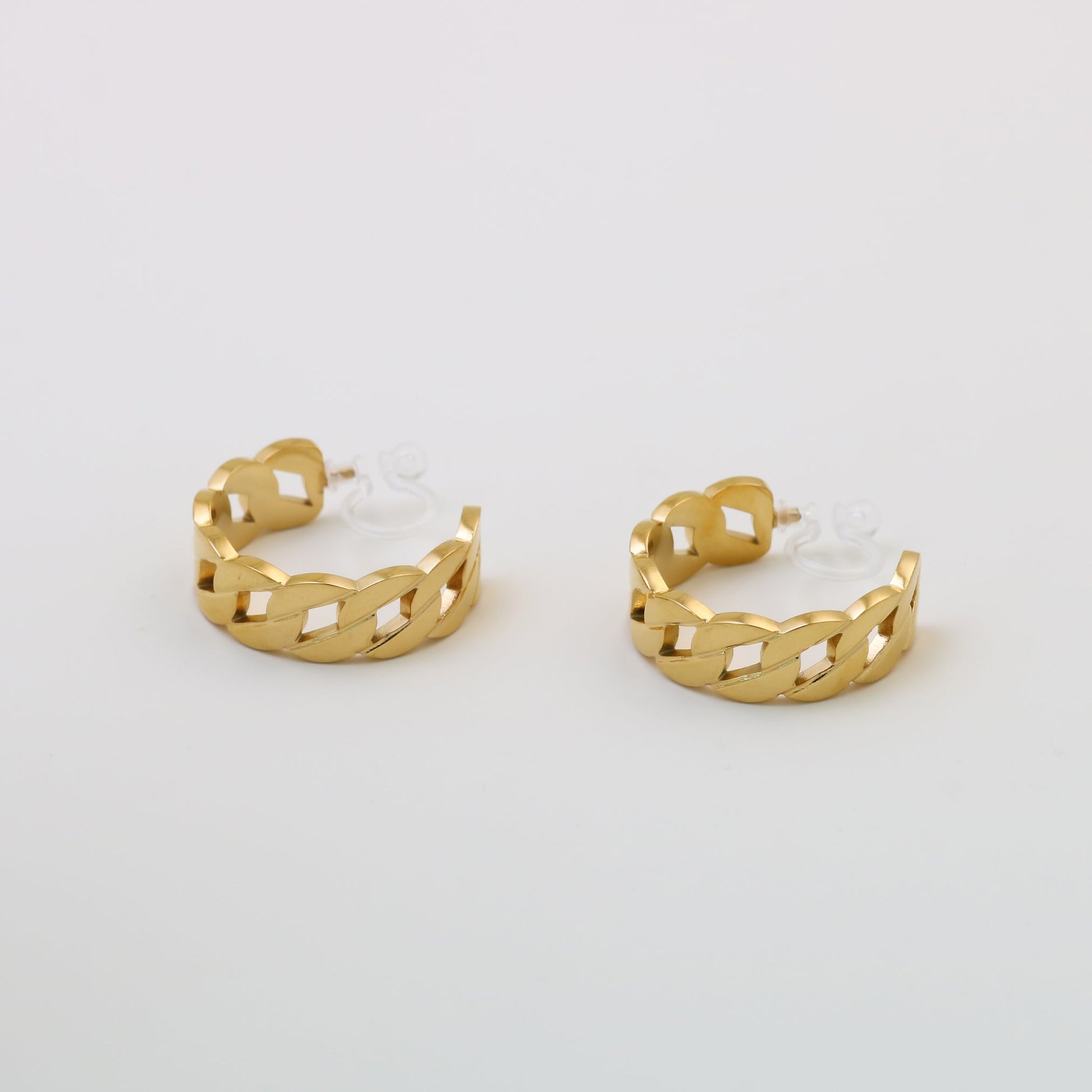 hoop clip-on earrings by SOMIY – pain-free non-pierced jewelry for everyday wear