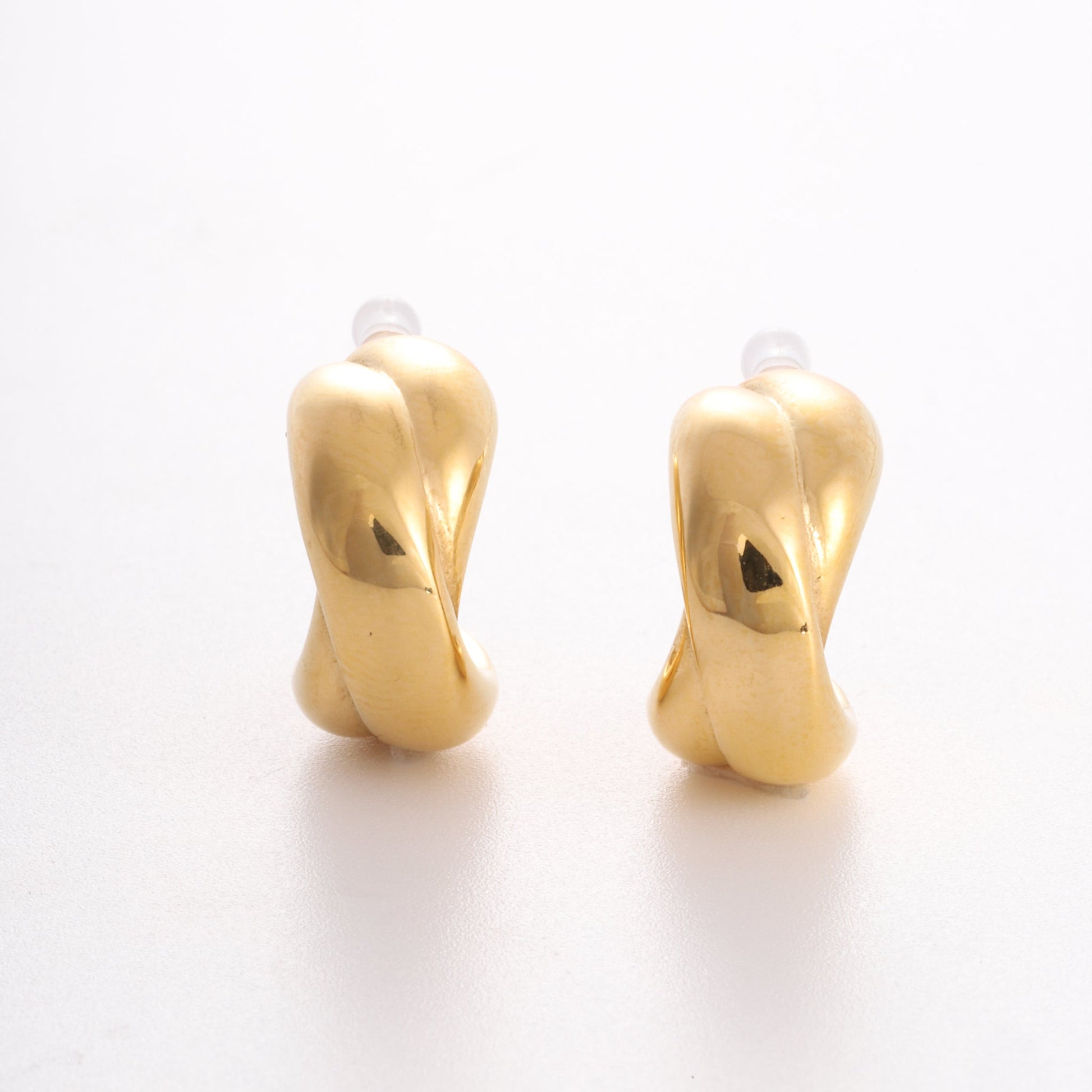 hoop clip-on earrings by SOMIY – pain-free non-pierced jewelry for everyday wear